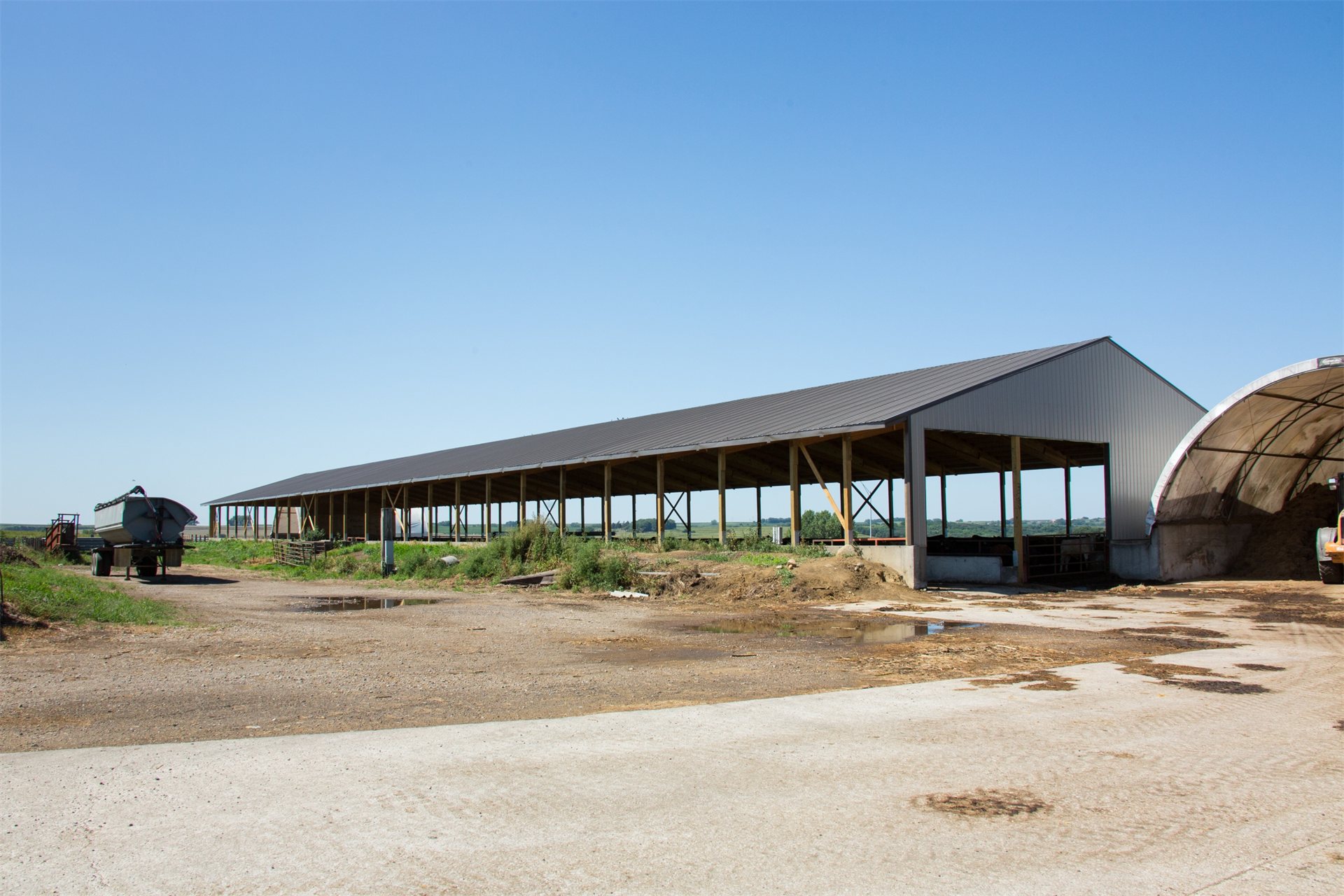 Cattle confinement remodel